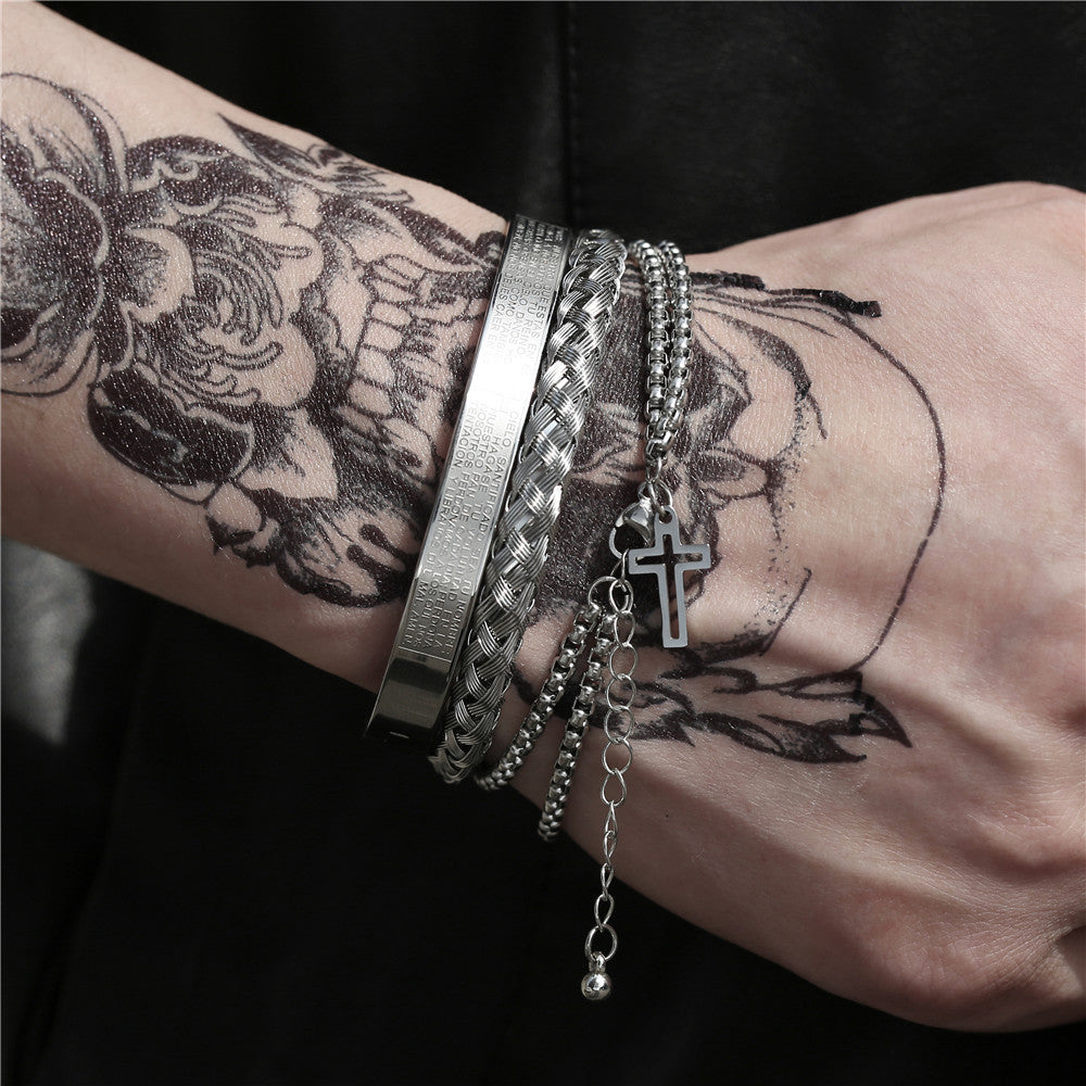 Party Men’s Bangle Bracelet – Stylish & Elegant Men’s Bangle Accessory - ZENTRION