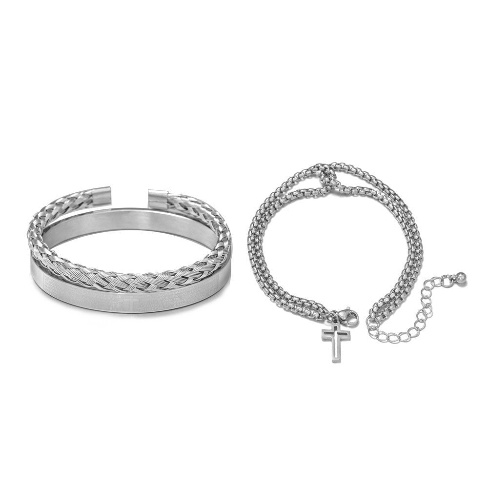 Party Men’s Bangle Bracelet – Stylish & Elegant Men’s Bangle Accessory - ZENTRION