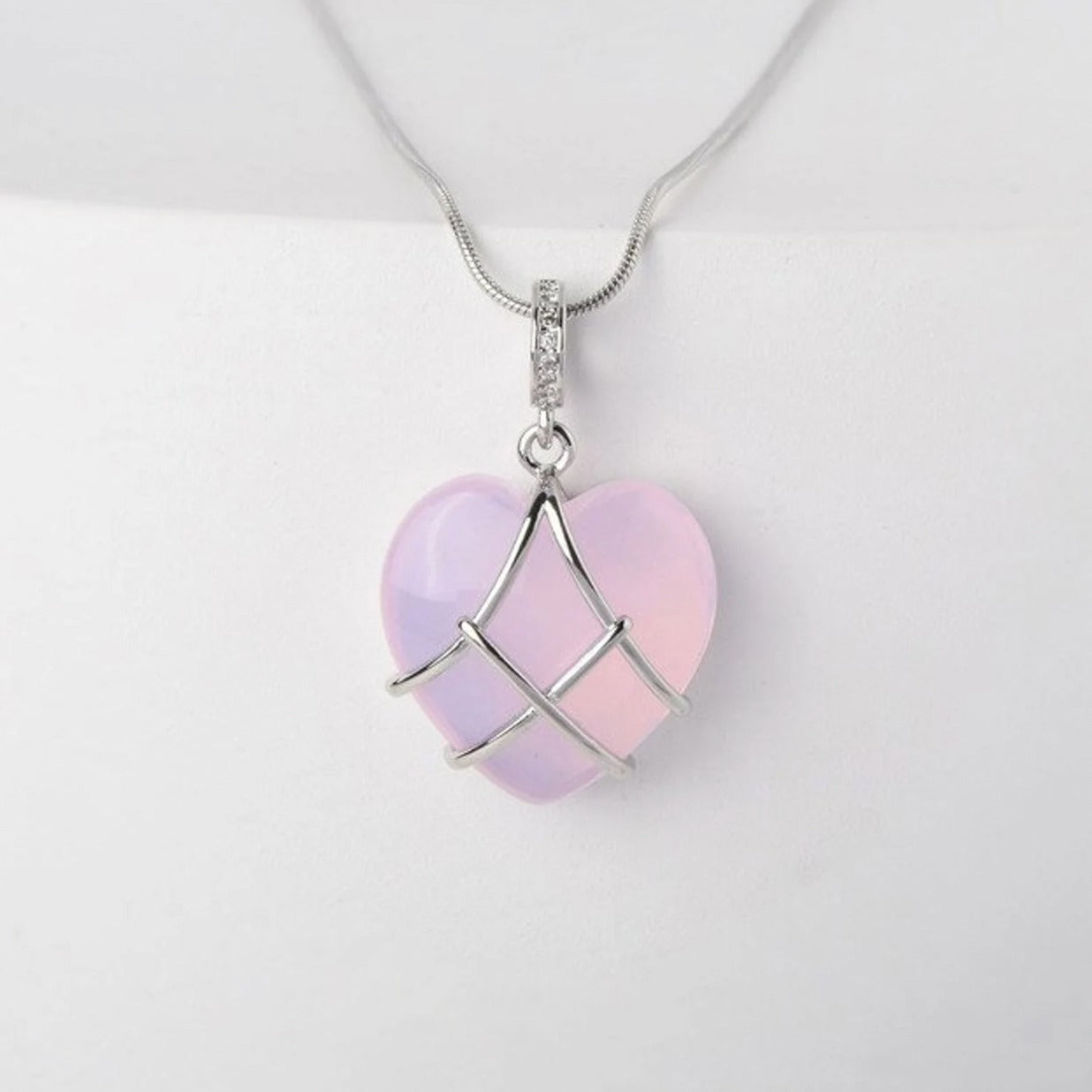 Fashion Moonstone Necklace For Cartoon Princess Love Girl Necklace Novelty Jewelry - ZENTRION