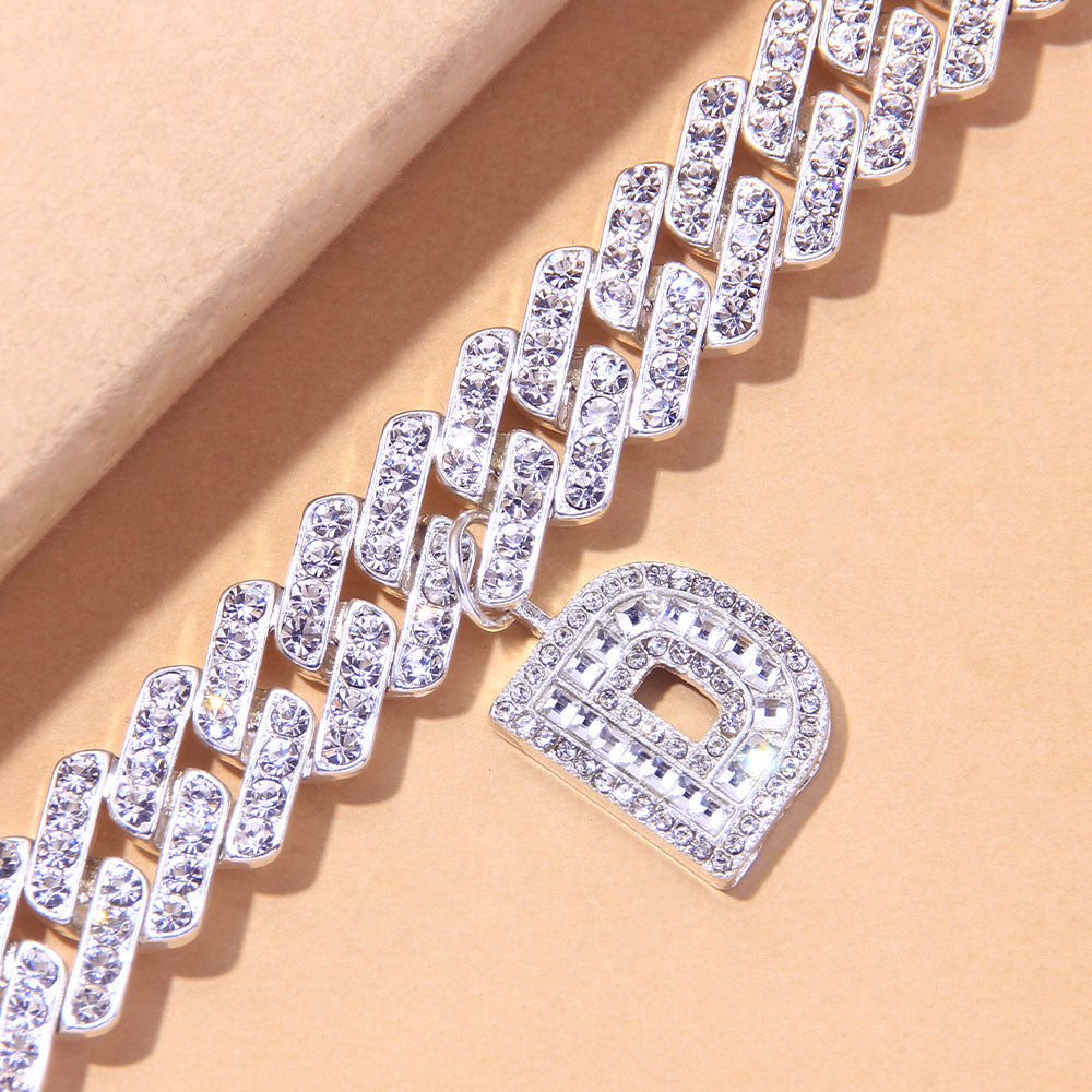 Hip Hop Cuban Anklet – Customizable with Letter Option - ZENTRION