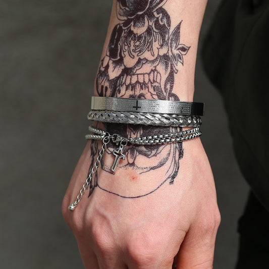 Party Men’s Bangle Bracelet – Stylish & Elegant Men’s Bangle Accessory - ZENTRION