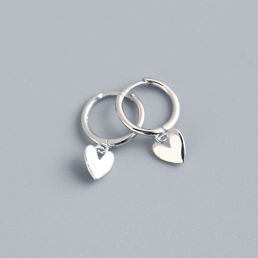 Love Heart Earrings Premium Temperament Earrings Jewelry - ZENTRION