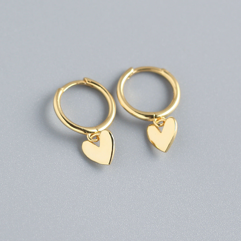 Love Heart Earrings Premium Temperament Earrings Jewelry - ZENTRION