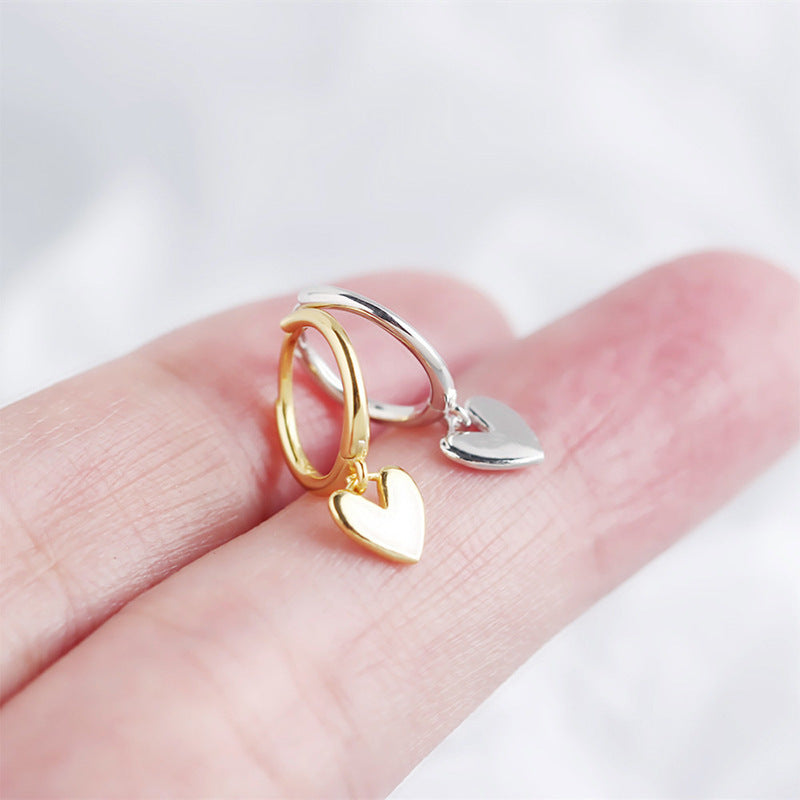 Love Heart Earrings Premium Temperament Earrings Jewelry - ZENTRION