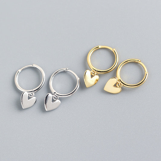 Love Heart Earrings Premium Temperament Earrings Jewelry - ZENTRION